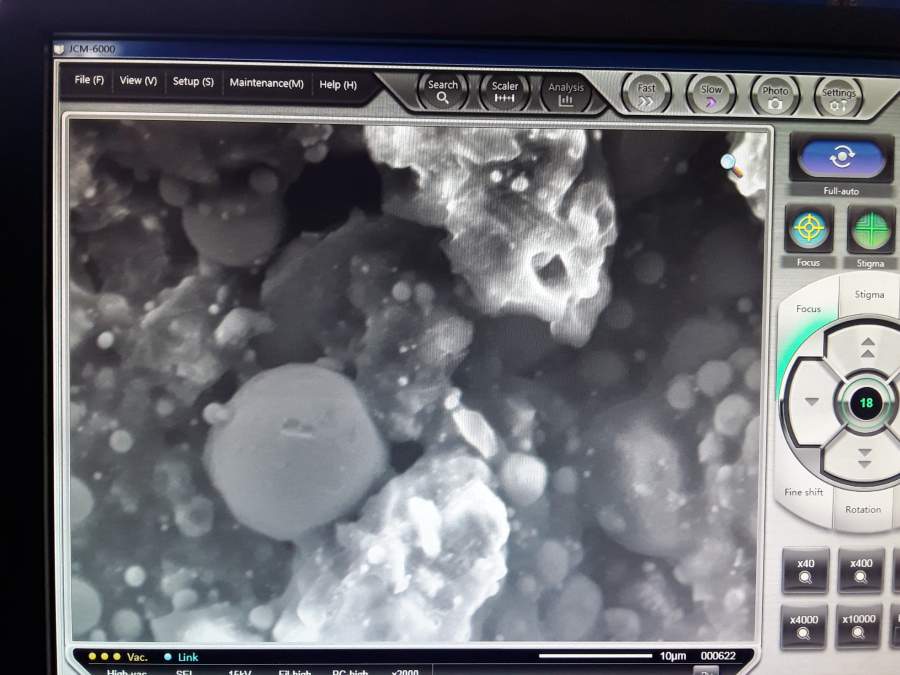 鑄鋼放大2000倍金相圖分析